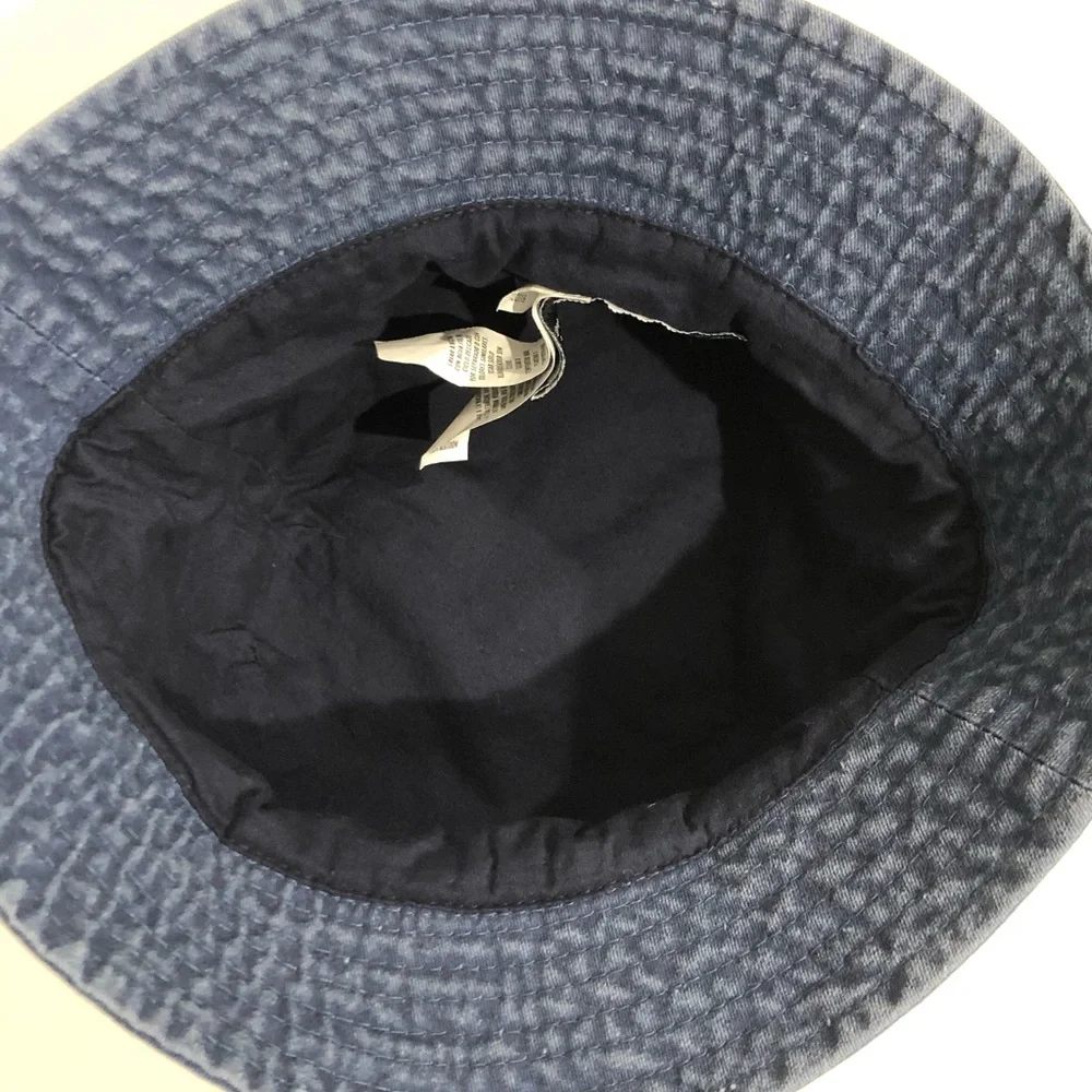 The Children’s Place Boys Denim Bucket Hat Camo Trim